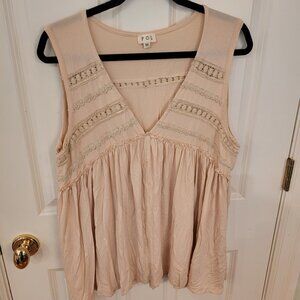 POL Sleevless Top. Size Medium
